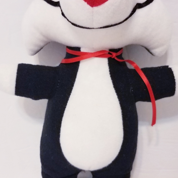 Vintage SYLVESTER CAT 13" 1971 Warner Bros Mighty Star Plush Toy Looney Tunes - Picture 3 of 12